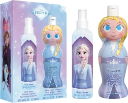 Kinkekomplekt FROZEN – kehasprei 200 ml + dušigeel ja šampoon 2in1 400 ml