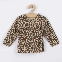 Infant cotton shirt Nicol Mia with leopard print
