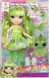 Rainbow High Little Fairy Sister Emerald – green doll with wings and pet