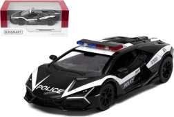 Lamborghini Revuelto politsei metallmudel Pull Back