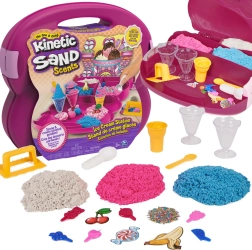 Kinetic Sand Scents jäätisesalongi komplekt kohvris lõhnaga