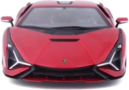 Lamborghini Sián FKP 37 mudelauto 1:24 punane