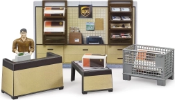 Set BWORLD Parcel Shop UPS with Figure