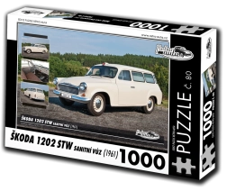 Retroautode pusle Škoda 1202 STW sanitaarauto 1000 tükki