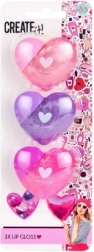 Heart Shaped Lip Balm with Shine Creat it