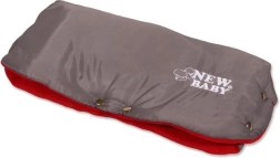 Kätesoojendaja kärule Classic Fleece hall/punane