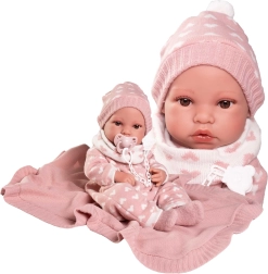 Erika – realistlik beebinukk täisvinüülkehaga, 42 cm