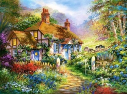Puzzle 3000 tükki Forest Cottage