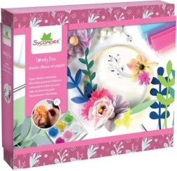 Lovely Box paberist lillede valmistamise ateljee – loovkomplekt lastele