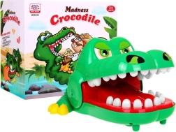 Arcade game "Crocodile at the Dentist" for kids 3+ Interactive toy + 3 game modes Toothache Reflex Memory