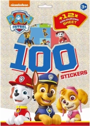 Stickers and coloring pages PAW Patrol – 12 sheets and 120+ stickers