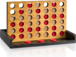 Wooden Strategy Game Connect 4