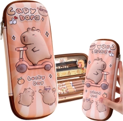 Käepärane kooli pinal Kapybara tõukerattal 23 cm