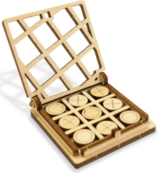 Puidust tasku trips-traps-trull WOODEN CITY – 3D pusle