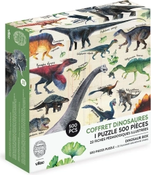 Dinosauruste pusle 500 tükiga