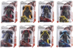 Metal transforming robot car
