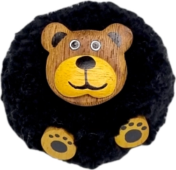 Puidust magnet pomponiga – karu 2Kids Toys