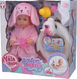 Beebinukk ujumisrõngaga 27 cm