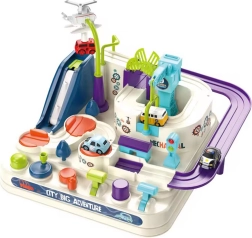 Woopie interaktiivne autode takistusraja komplekt Linna sõidukid