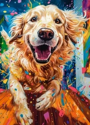 Puzzle Dog Joy 260 pieces CASTORLAND