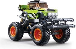 Sluban tagasitõmmatav monster truck Bigfoot Green