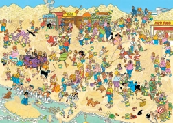 Jan van Haastereni 1000-tükiline pusle Liivaskulptuurid