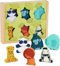 Vilaci puidust džunglitegelased
