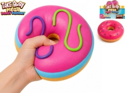 MIKI FUN https://www.mikifun.cz Mega squeeze donut veniv jumbo 16 cm 2 värvi