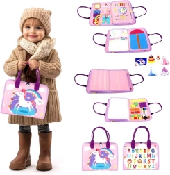 Sensoorsete tegevusraamat ükssarvik 2Kids Toys