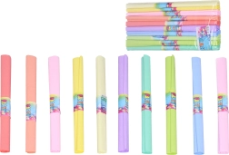 Pastelltoonides krepipaber 50 × 200 cm