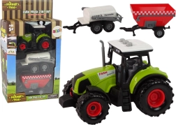 Suur traktor LED-tulede ja helidega – 2 põllumajandusmasina komplekt