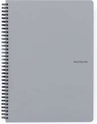 Ring-bound Notebook A4 Pastelini Gray