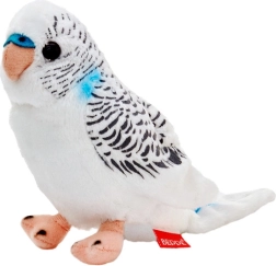 White budgie plush 13 cm
