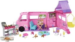 Barbie unistuste karavan koos telgiga