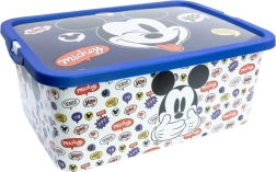 Plastist hoiukast 13 l MICKEY kaanega