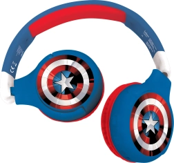 Foldable Kids' Wireless AVENGERS Headphones with Volume Limiting