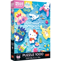 Puzzle Hello Kitty on Summer Wave 1000 Pieces by Trefl