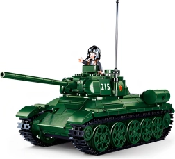 Sluban tank T-34/85 Model Bricks ehituskomplekt