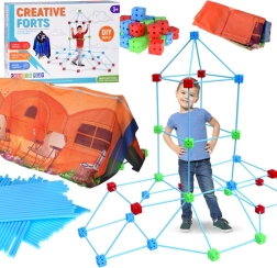 Suur konstruktorikõrte komplekt 89 tk katte ja võrkkotiga