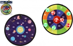 Kahepoolne takjapaeltega sihtmärk pallidega