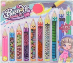 Nööritavad pärlid – pliiatsikujuline komplekt lastele