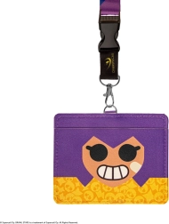 Neck lanyard with card holder Brawl Stars Shelly