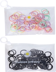 Juuksekummid 2 cm, pakis 80 tk