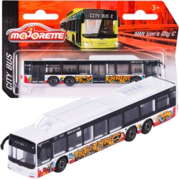 MAN Lion's City C City Bus – White Majorette Model