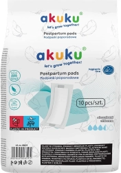 Ühekordsed üliimavad sünnitusjärgsed sidemed Akuku, 10 tk