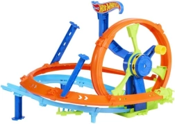 Hot Wheelsi võidusõidu turbo-loop – kaskadöörikomplekt kiirendiga