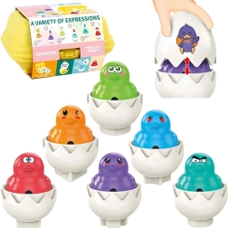 WOOPIE Montessori mosaiik Muna piiksuv 6 tk