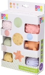 Maamaa soft squeaky balls, set of 6, 5.5 cm