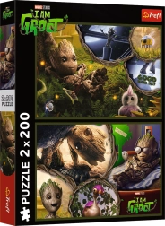 Puzzle 2×200 pieces – I am Groot MARVEL Guardians