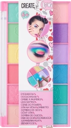 Roosade toonidega 12-varjundiline lauvärvipalett